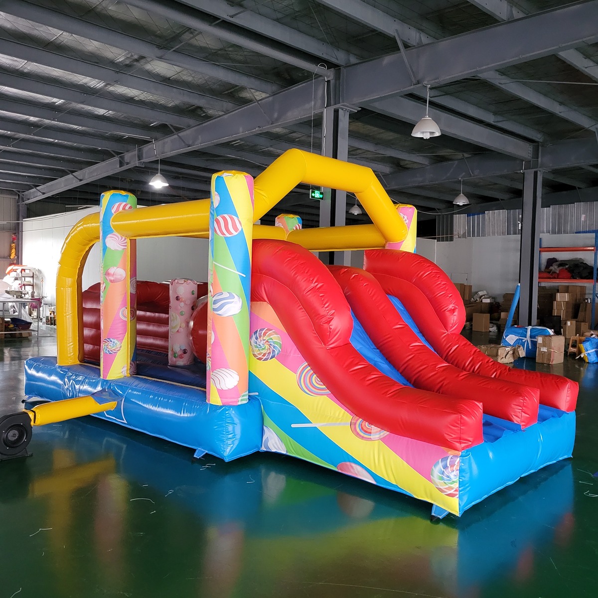 Kids Outdoor Inflatable - Commercial PVC Tarpaulin Kids Inflatable Castle
