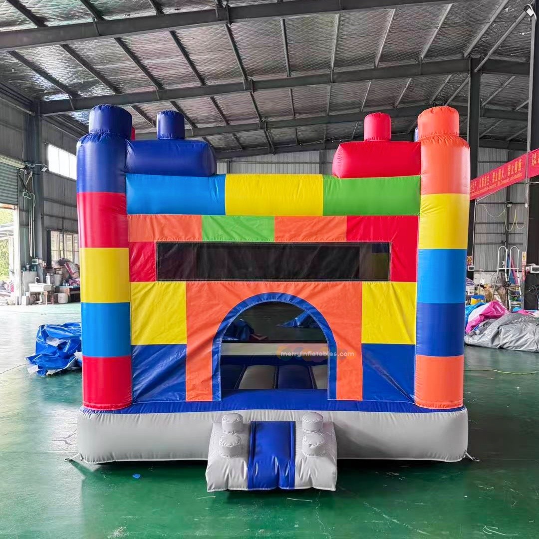 Kids Outdoor Jump House - Kids Bounce House Jumping Castle Slide