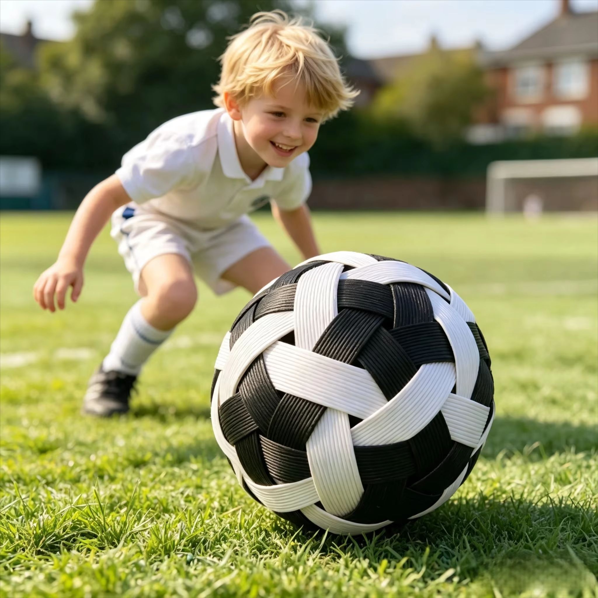 Outdoor Toys For Kids - Kids Sepak Takraw Rattan Ball Hand