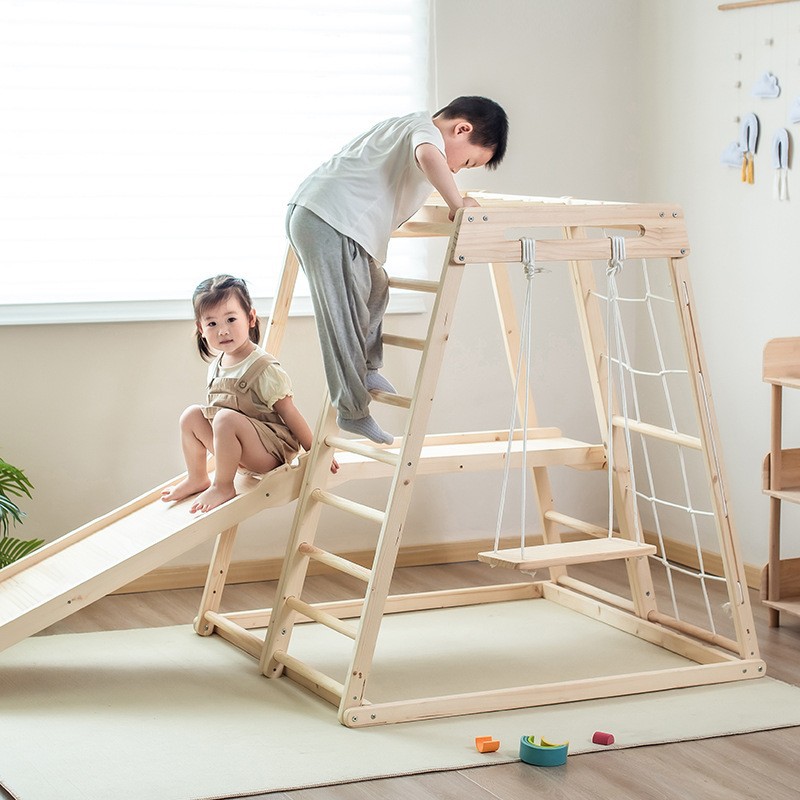 Kids Outdoor Climbing Frame - Jungle Gym Kids Outdoor Solid Baby