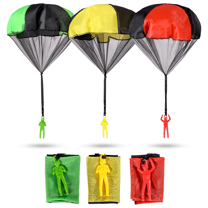 Kids Unique Outdoor Toys - Parachute Toys for Kids Tangle Free