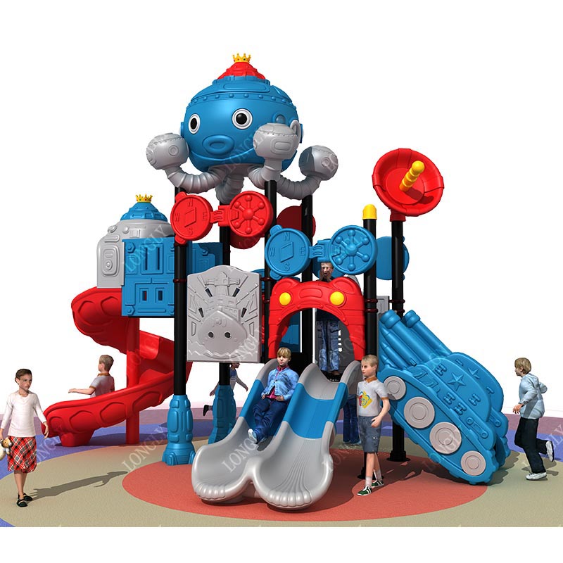 Kids Outdoor Garden - China Factory Kids Plastic Slide for