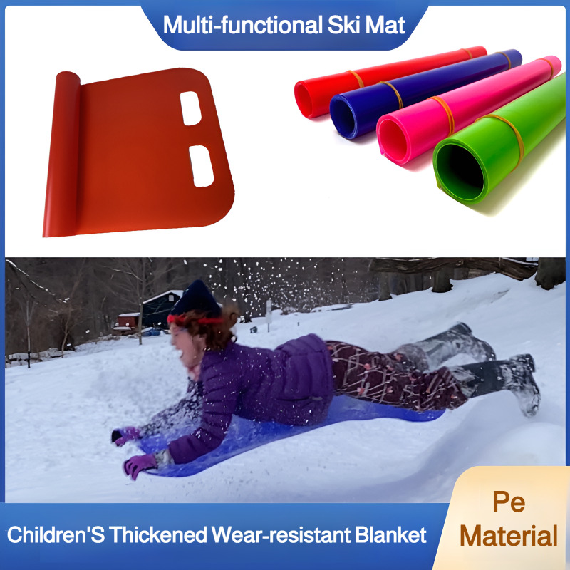 Kids Outdoor Lawn Equipment - Thickened Wear-Resistant PE Scooter Mat Skateboard