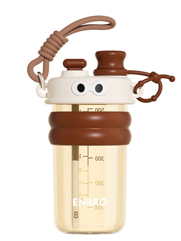 Kids Outdoor Activities - 500ML Children Cartoon Pattern Water Cup