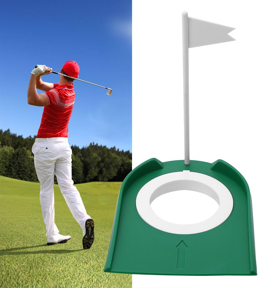 Kids Outdoor Lawn Equipment - Easy Setup Golf Putting Cup with