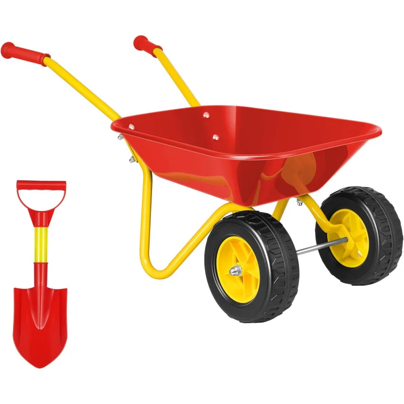 Kids Outdoor Garden - Kids Wheelbarrow Children Garden cart with