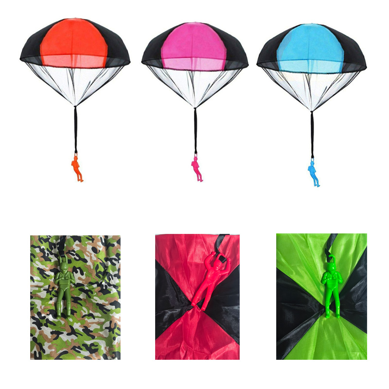 Kids Unique Outdoor Toys - Parachute Toys for Kids Tangle Free