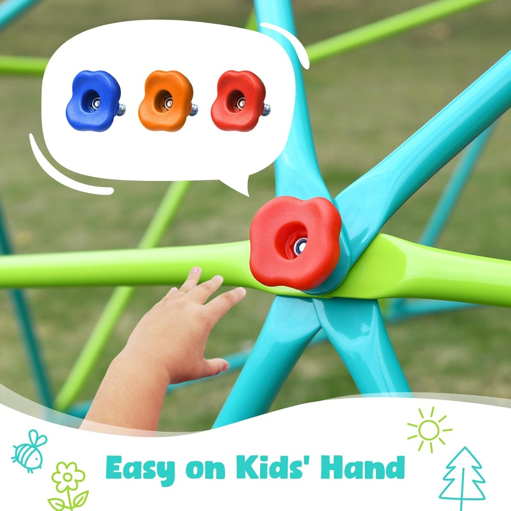 US Local Stock 10ft Climbing D - Kids Outdoor Climbing Dome ulasan dan harga