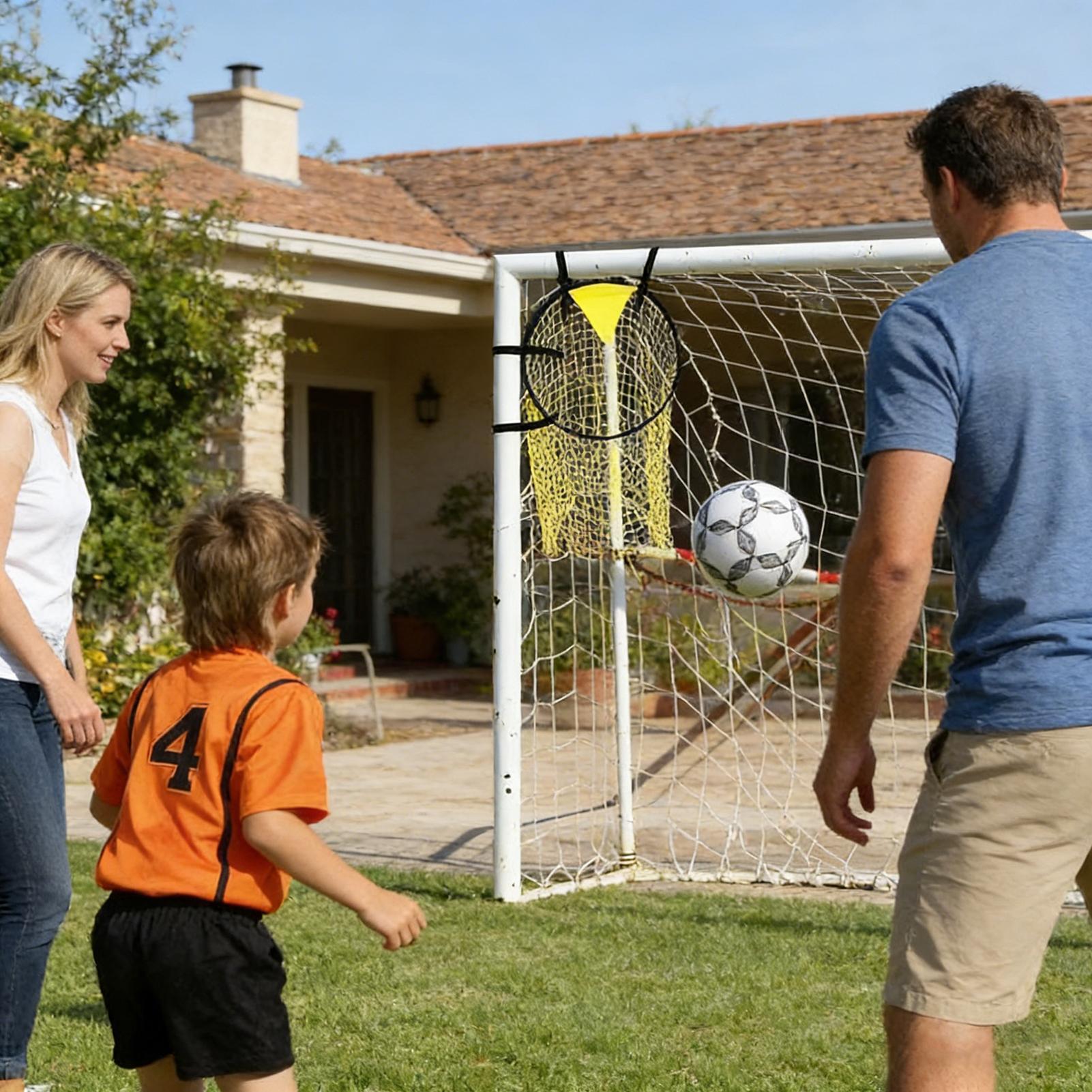 Elastic Kids Soccer Net Anti-T - Kids Outdoor Garden ulasan dan harga