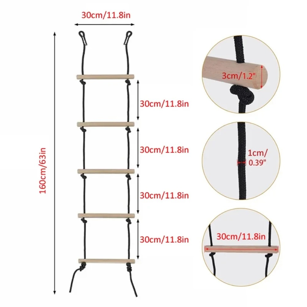 Children Climbing Rope Ladder  - Kids Outdoor Swing Set ulasan dan harga