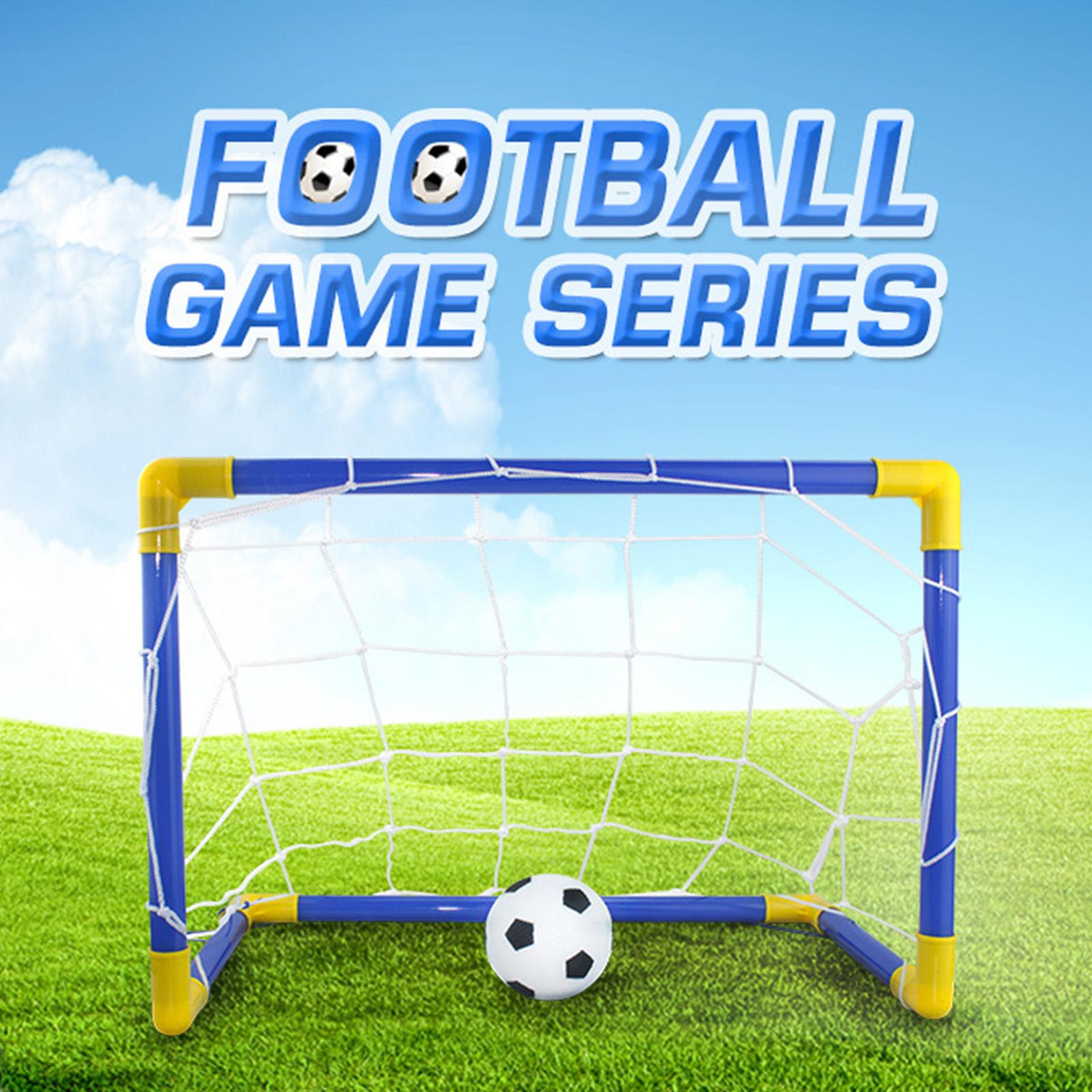 Kids Soccer Net With Pump Funn - Kids Outdoor Lawn Equipment ulasan dan harga