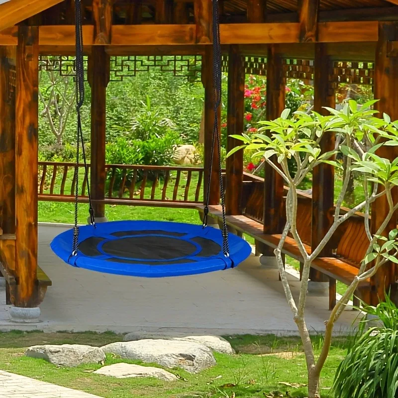 Circular Oxford Net Canvas Kid - Kids Outdoor Swing Set ulasan dan harga