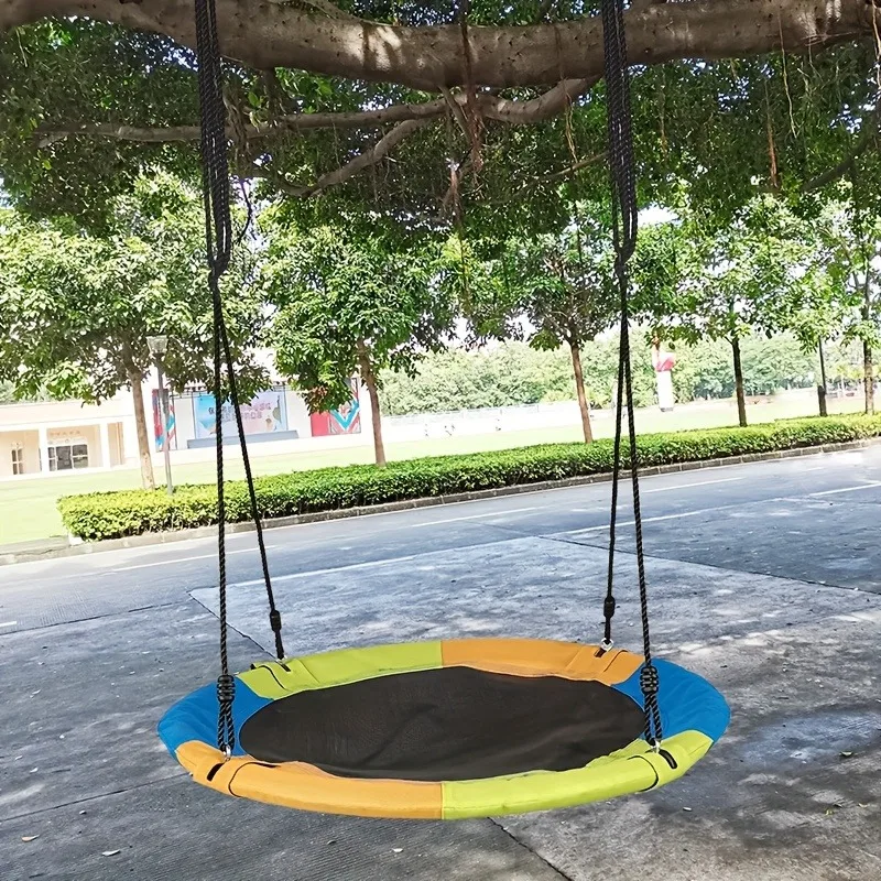 Circular Oxford Net Canvas Kid - Kids Outdoor Swing Set ulasan dan harga