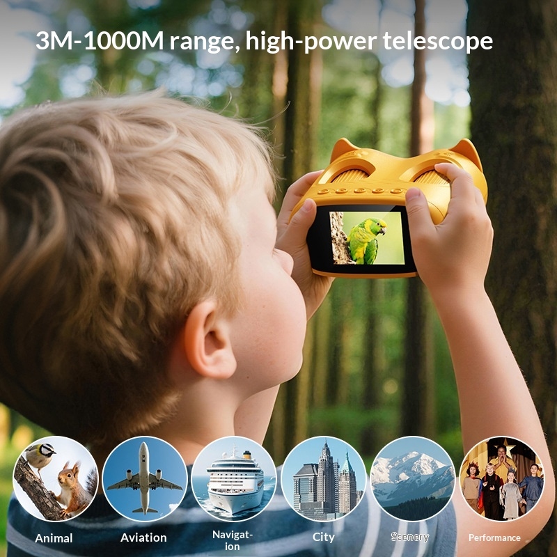 2-in-1 Educational Kids Binocu - Kids Outdoor Microscope ulasan dan harga