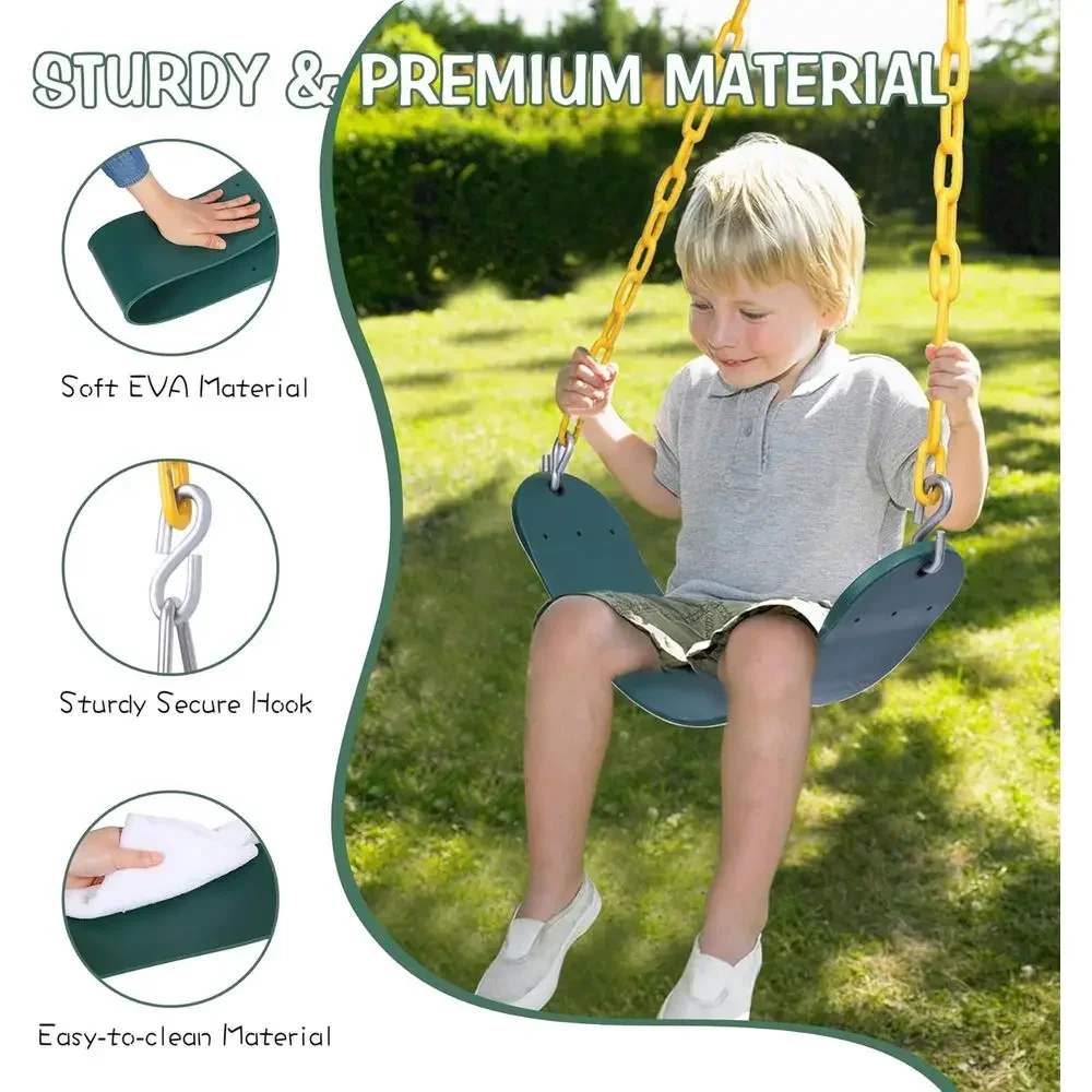 Outdoor Combo Swing Set with R - Kids Outdoor Swing Set ulasan dan harga