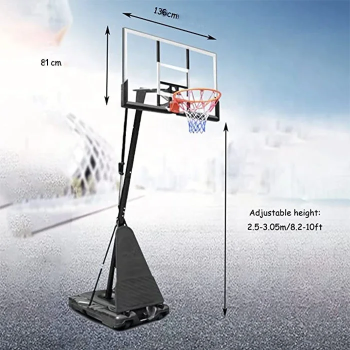 Mobile Basketball Stand Adjust - Basketball Hoop Outdoor ulasan dan harga