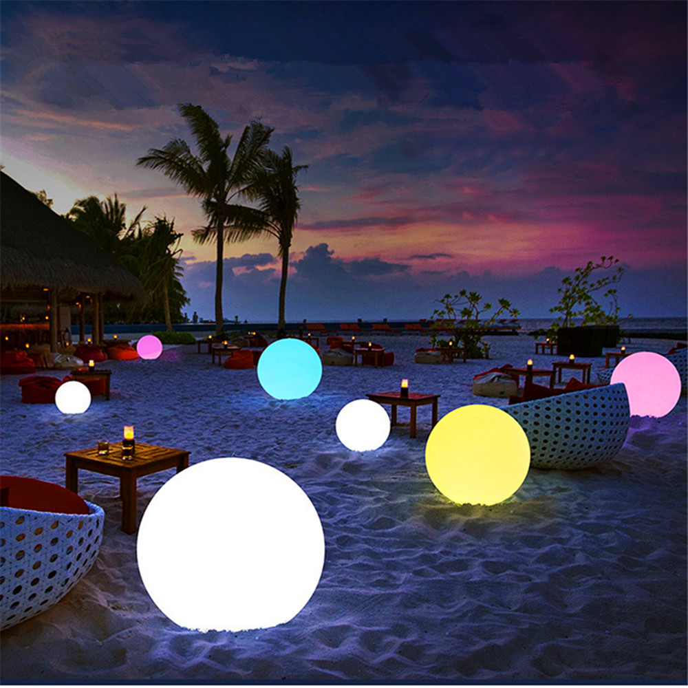 Rechargeable LED Glowing Ball  - Kids Outdoor Garden ulasan dan harga