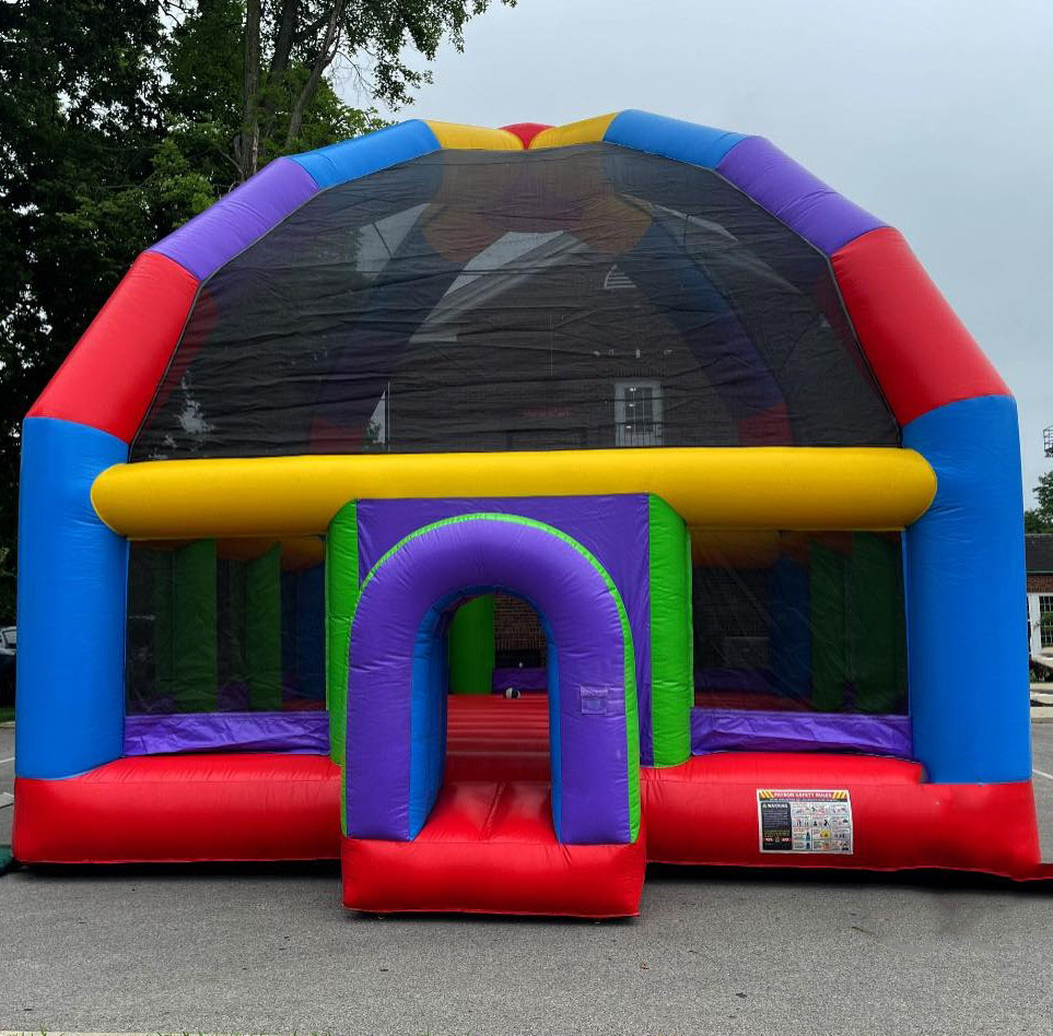 Big Jumping Castle Inflatable  - Kids Outdoor Jump House ulasan dan harga