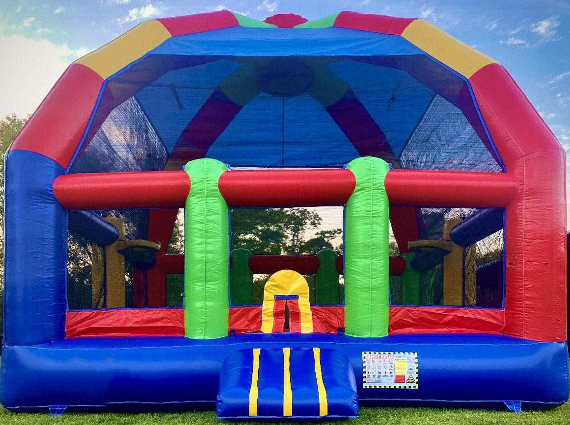 Big Jumping Castle Inflatable  - Kids Outdoor Jump House ulasan dan harga
