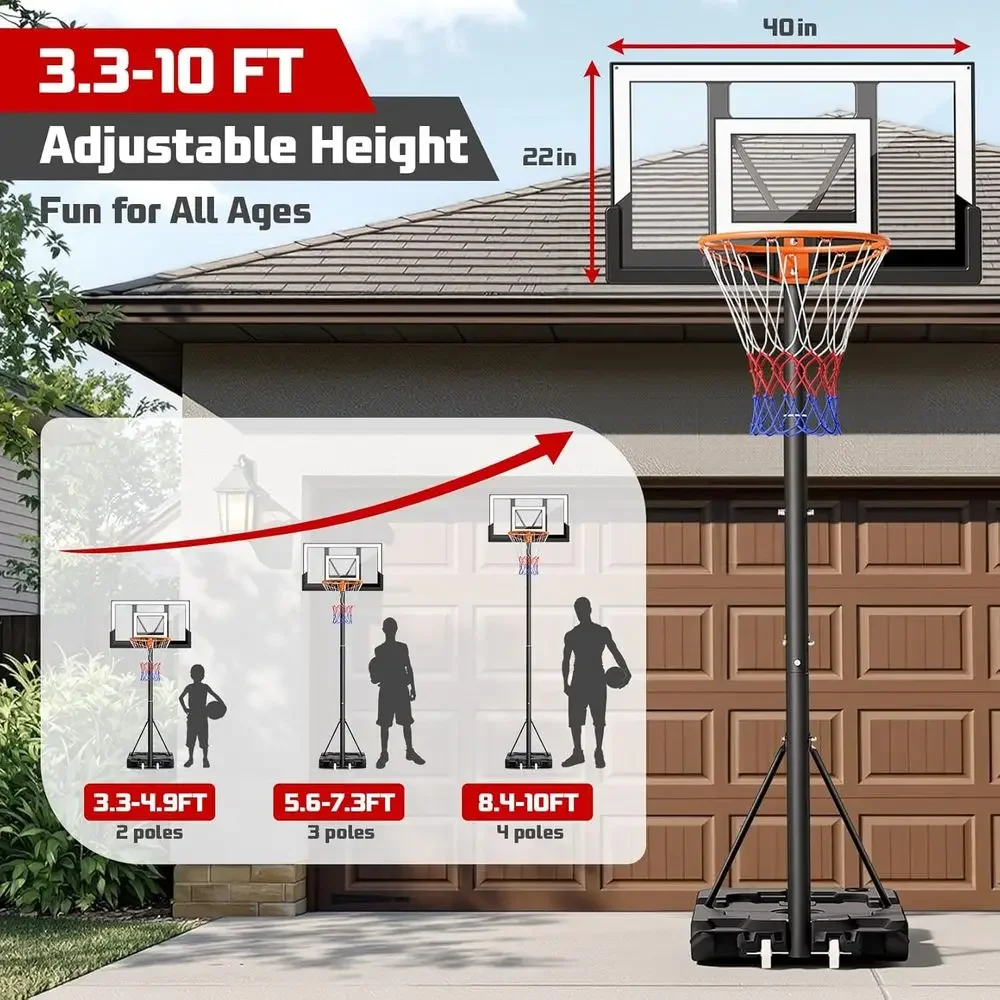 Portable Outdoor Basketball Ho - Basketball Hoop Outdoor ulasan dan harga