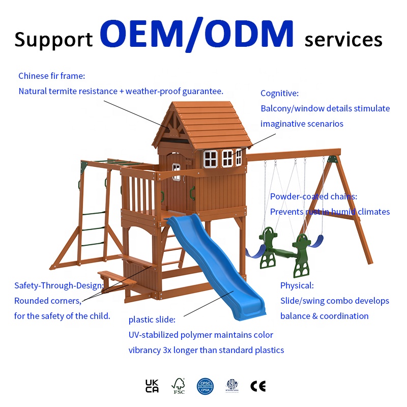 Large Outdoor Amusement Equipm - Kids Outdoor Swing Set ulasan dan harga