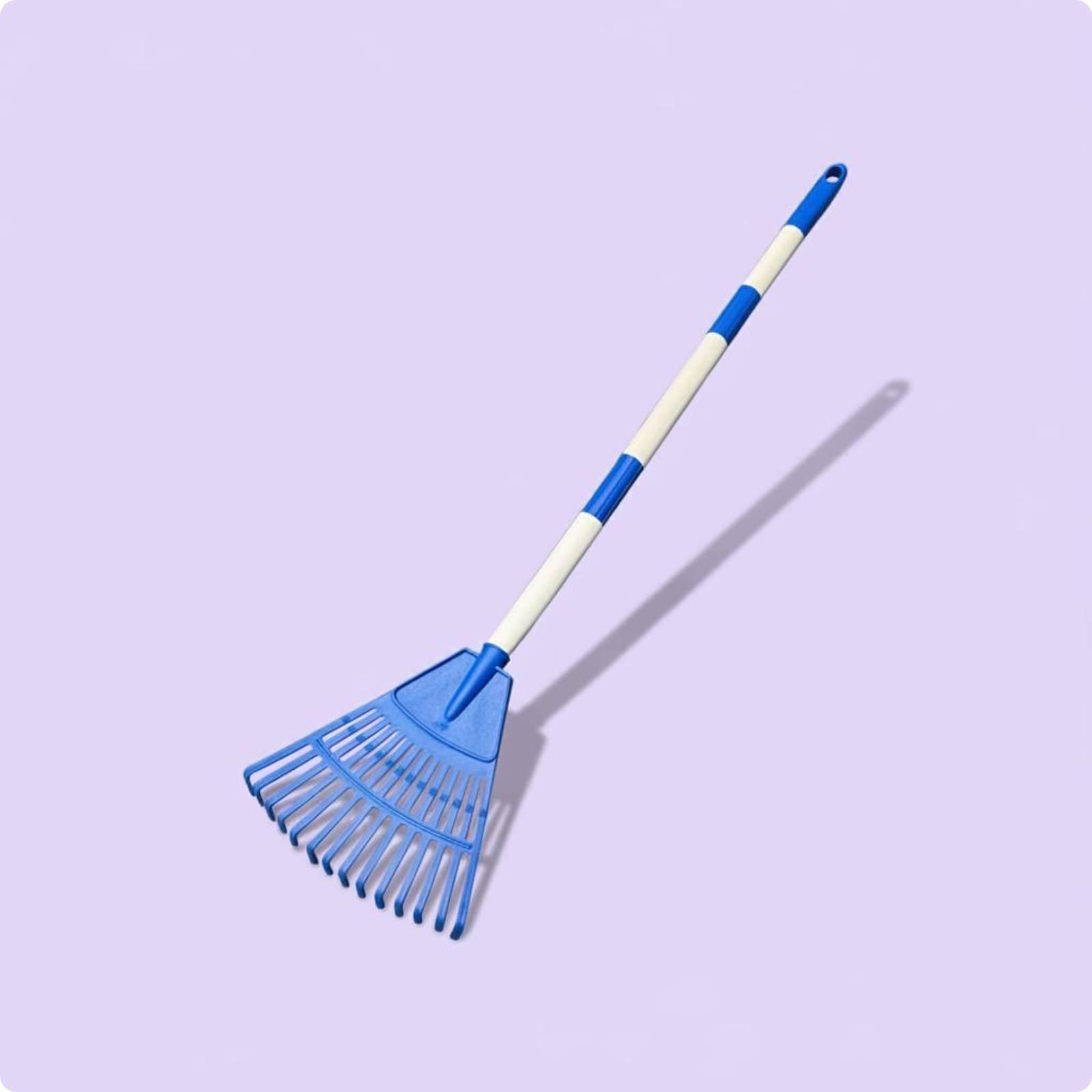 Portable Detachable Leaf Rake  - Kids Outdoor Lawn Equipment ulasan dan harga