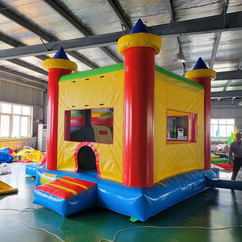 Bounce House with Slide Jumpin - Kids Outdoor Jump House ulasan dan harga