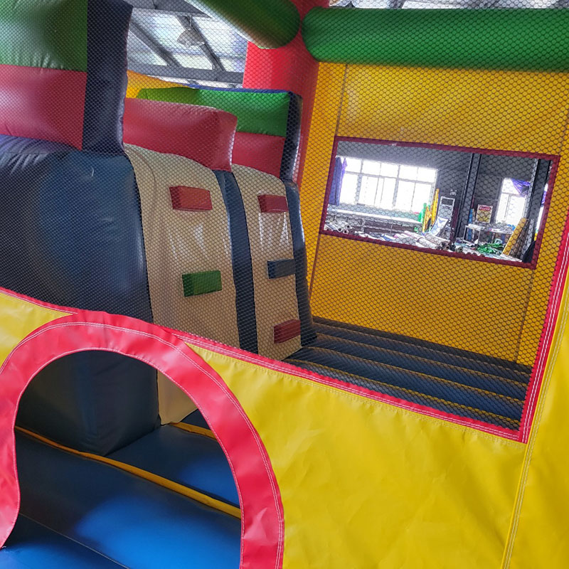 Bounce House with Slide Jumpin - Kids Outdoor Jump House ulasan dan harga