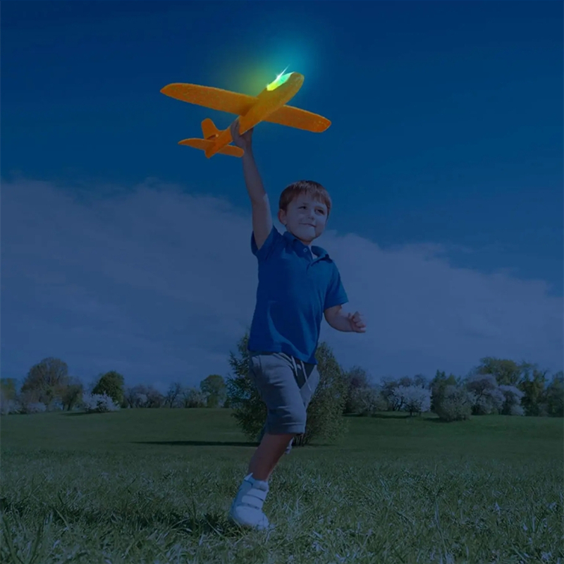 Electric Foam Plane Glider Han - Kids Outdoor Activities ulasan dan harga