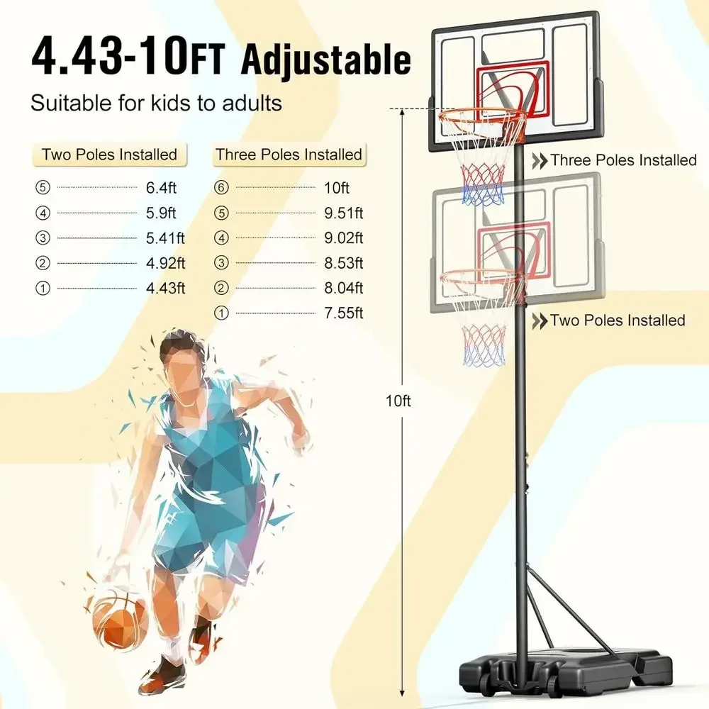 Portable Outdoor Basketball Ho - Basketball Hoop Outdoor ulasan dan harga