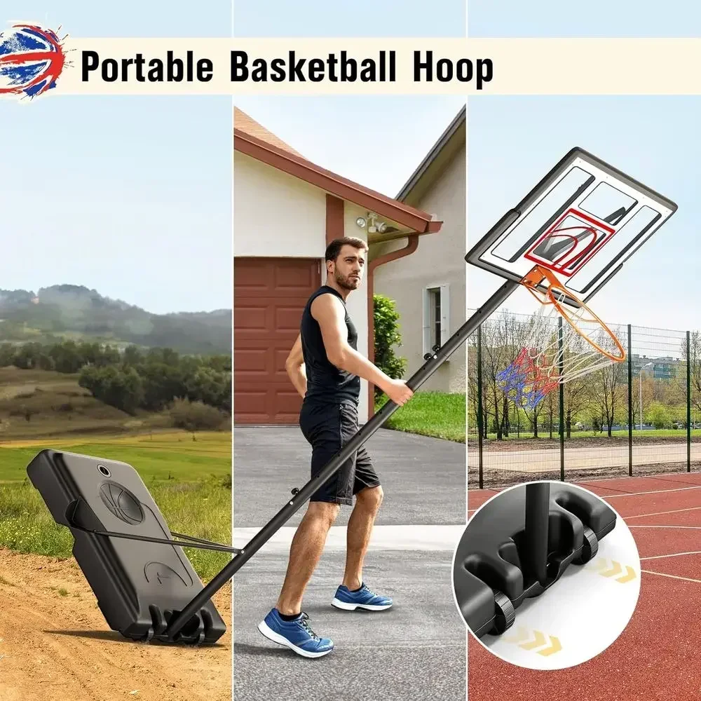 Portable Outdoor Basketball Ho - Basketball Hoop Outdoor ulasan dan harga