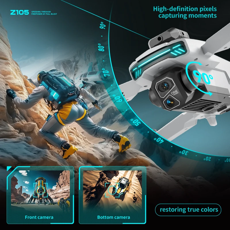 Z105 Mini Drone RC Quadcopter  - Kids Unique Outdoor Toys ulasan dan harga