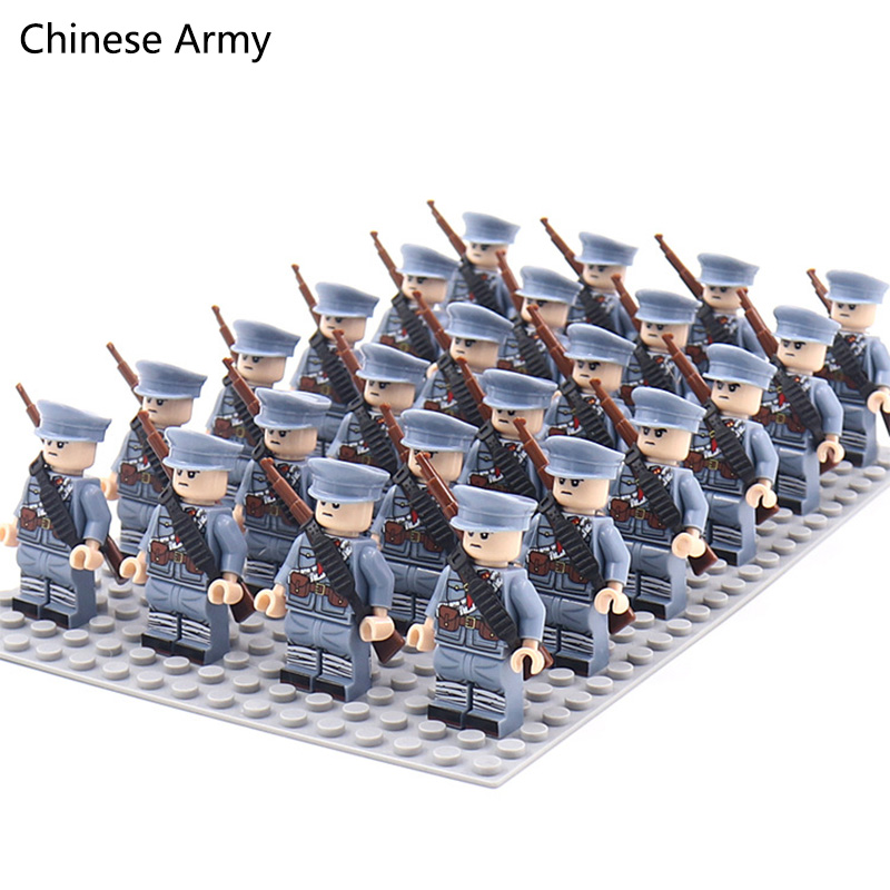 WW2 24pcs/Lot Military Soldier - Lego Set Creator ulasan dan harga