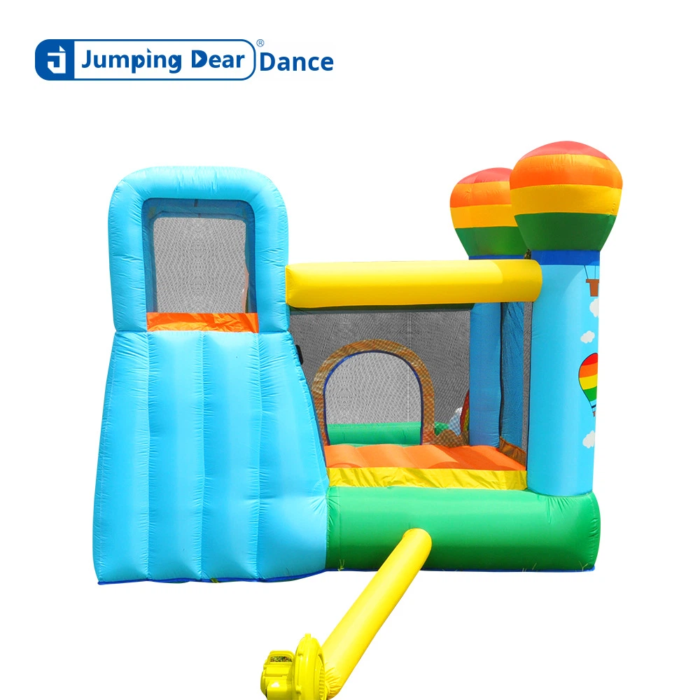 Kids Inflatable Castle with Sl - Kids Outdoor Jump House ulasan dan harga