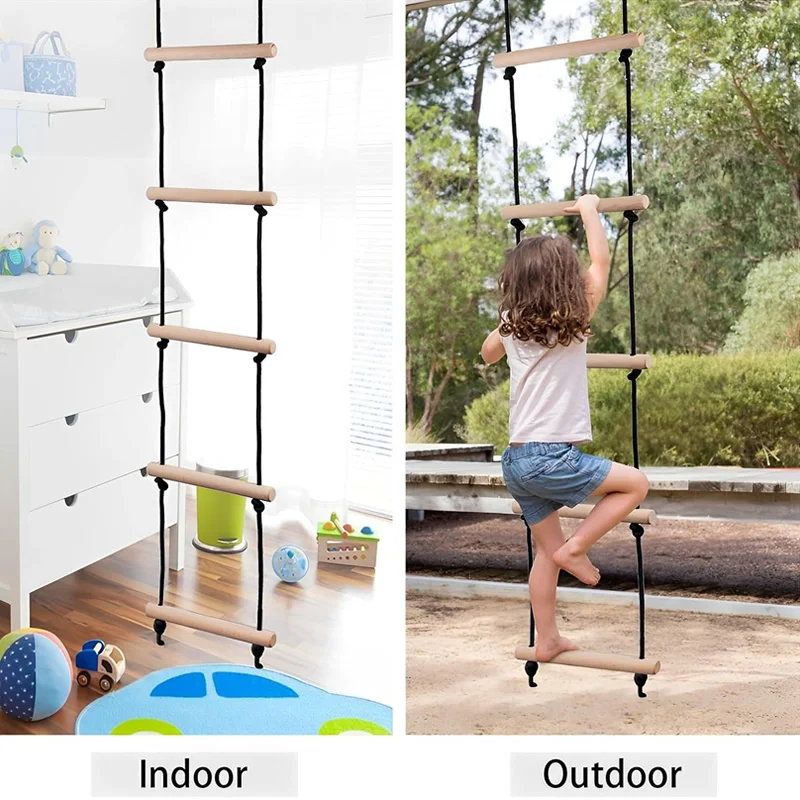 Children Climbing Rope Ladder  - Kids Outdoor Swing Set ulasan dan harga