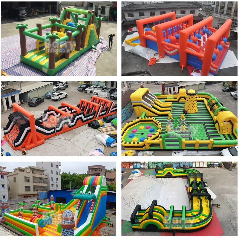 Outdoor Indoor Wipeout Monster - Kids Outdoor Obstacle Course Equipment ulasan dan harga