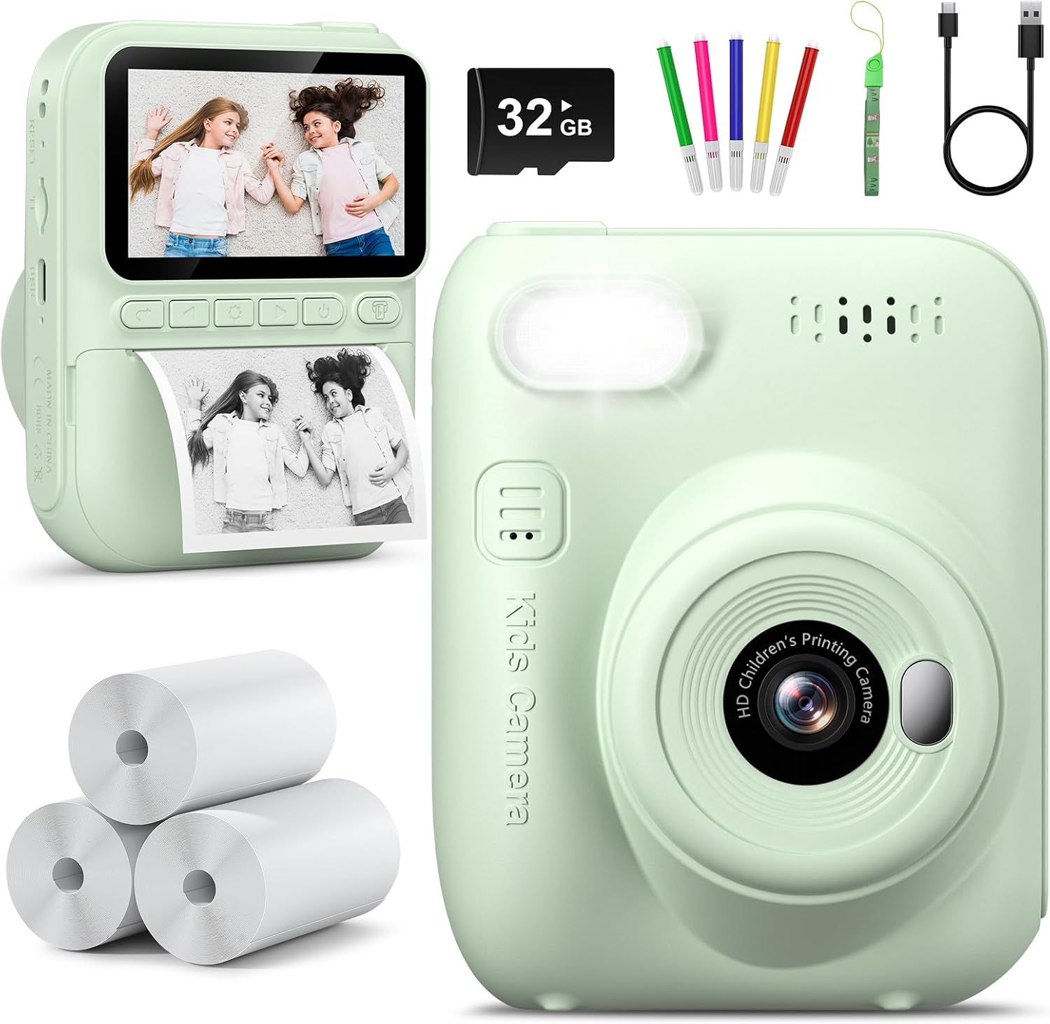 Instant Print Kids Camera, Por - Outdoor Toys For Kids ulasan dan harga