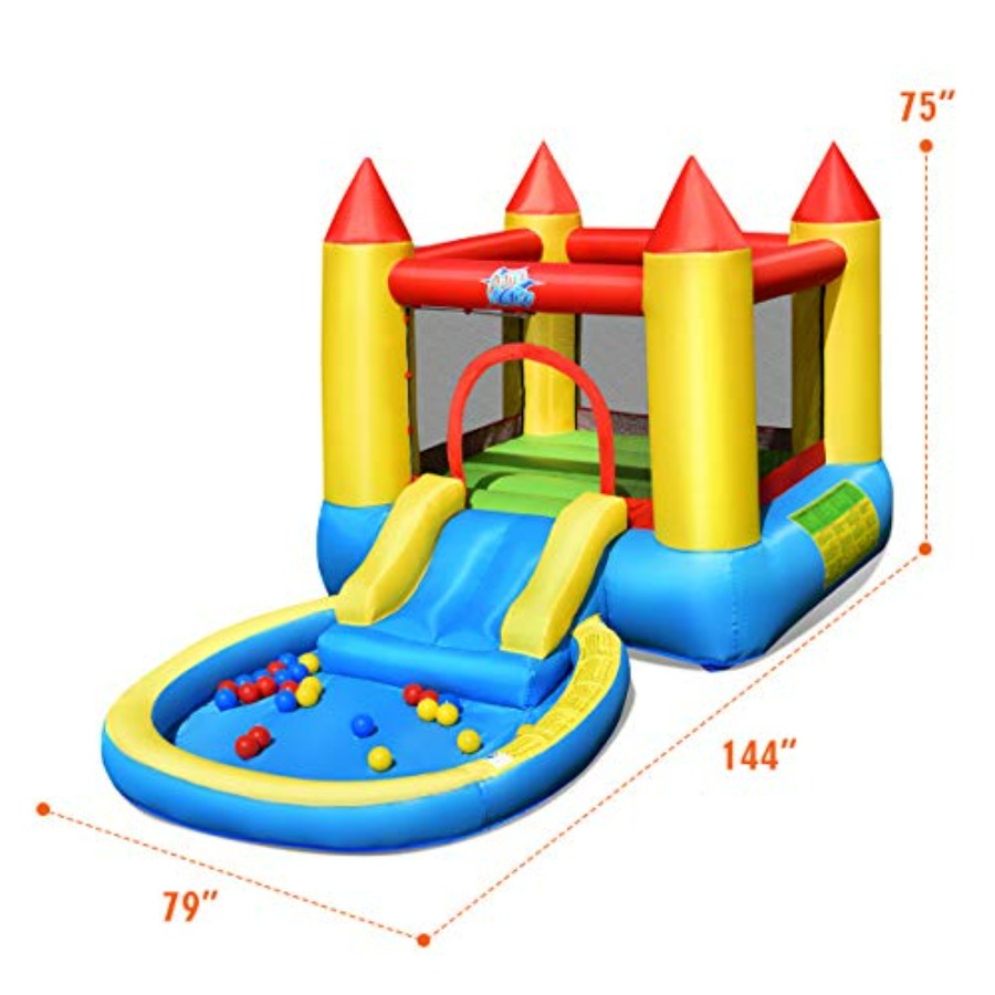 Outdoor backyard inflatable bo - Kids Outdoor Jumping ulasan dan harga