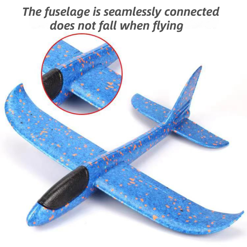 48cm Large Foam Airplane Child - Kids Outdoor Activities ulasan dan harga
