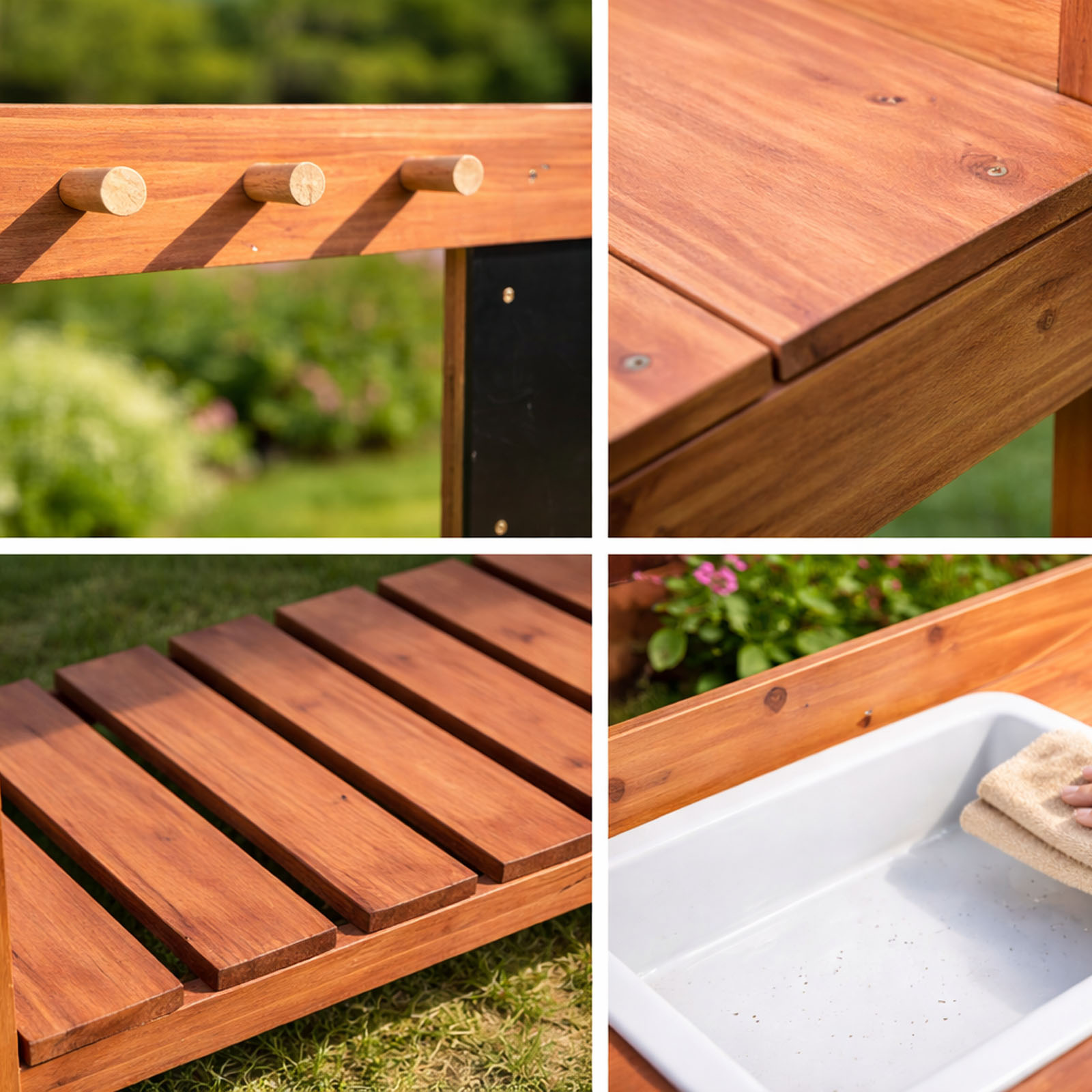 Wooden Potting Benches For Chi - Kids Outdoor Garden ulasan dan harga