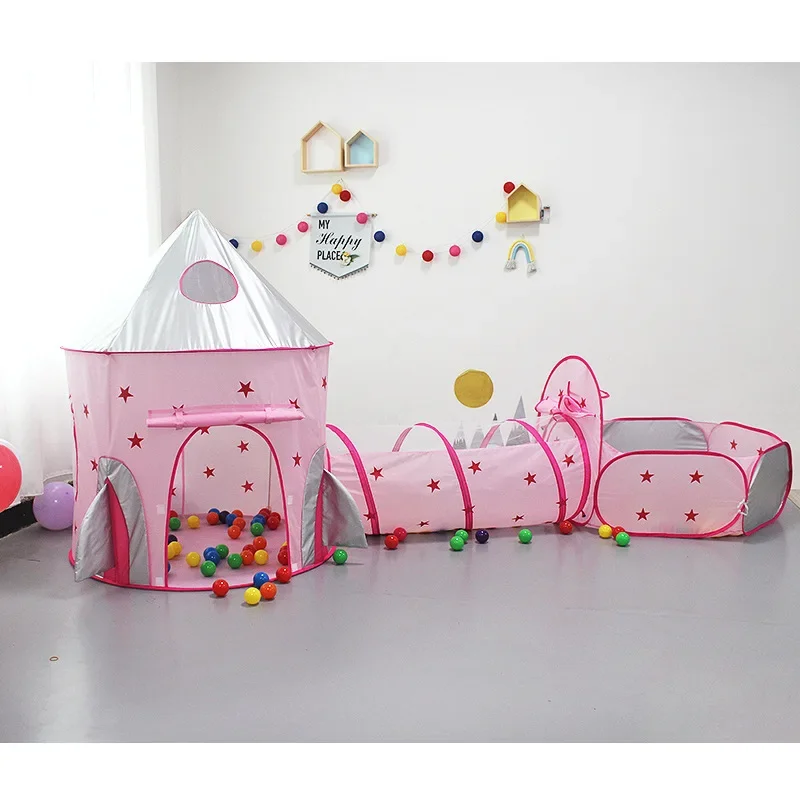 3In1 Portable Space Capsule Te - Kids Outdoor Yurt ulasan dan harga