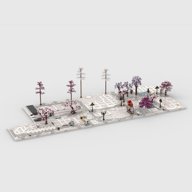 Winter Village Display Base fo - Lego Set Creator ulasan dan harga