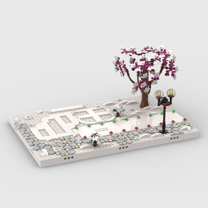 Winter Village Display Base fo - Lego Set Creator ulasan dan harga