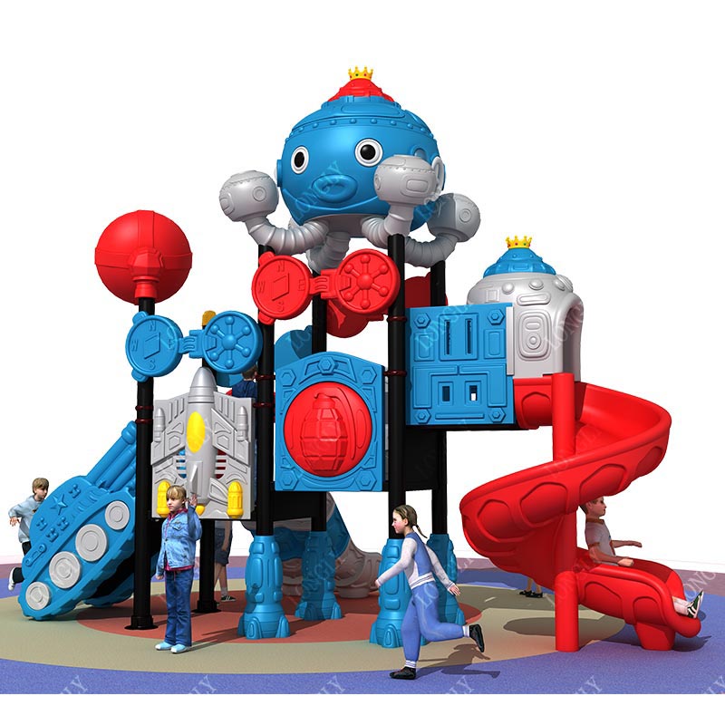 China Factory Kids Plastic Sli - Kids Outdoor Garden ulasan dan harga