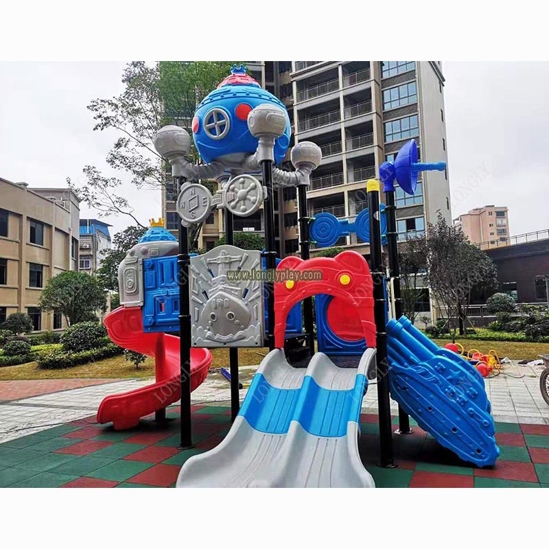 China Factory Kids Plastic Sli - Kids Outdoor Garden ulasan dan harga
