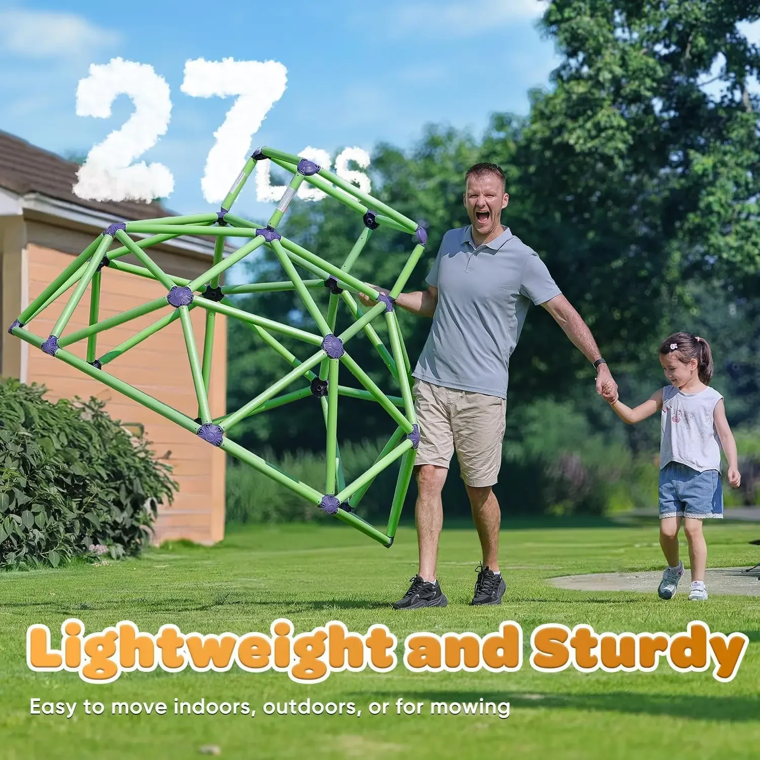 Zupapa Monkey Bars Climbing Do - Kids Outdoor Climbing Dome ulasan dan harga