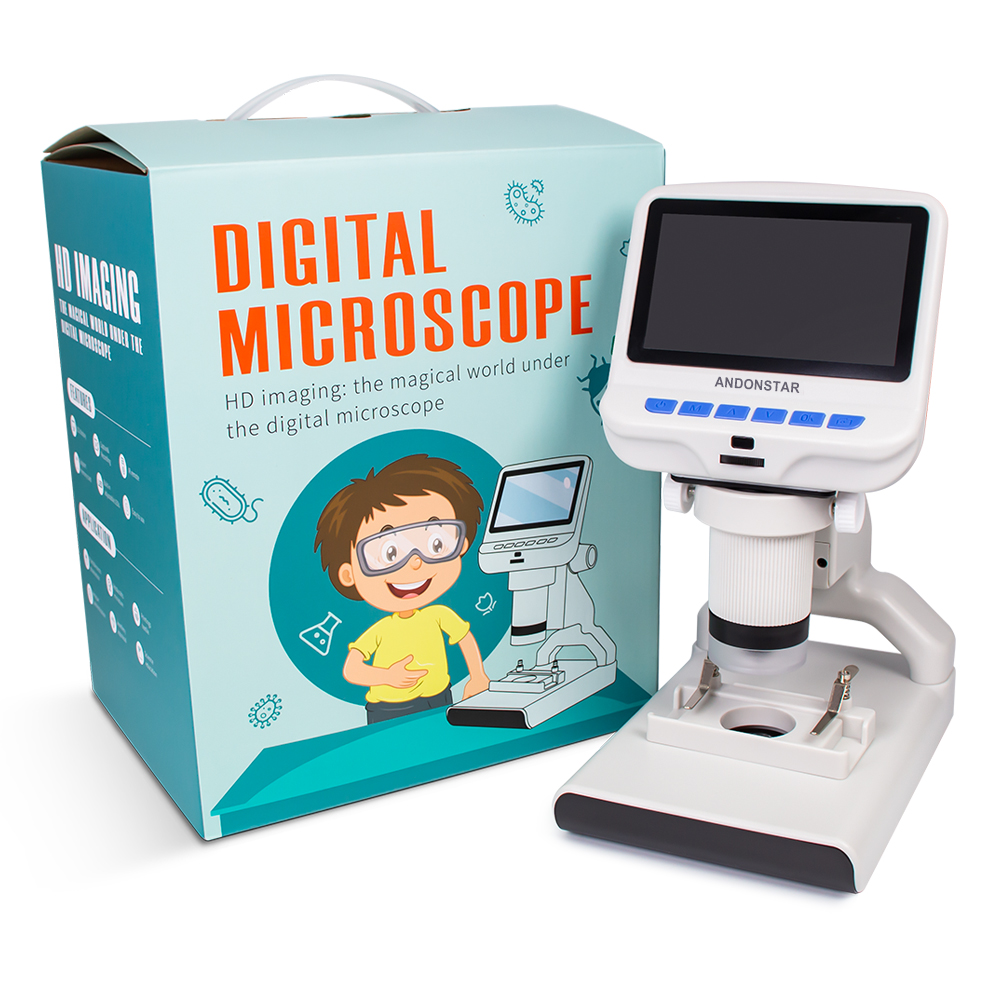 Andonstar 4.3Inch Chlidren 2MP - Kids Outdoor Microscope ulasan dan harga