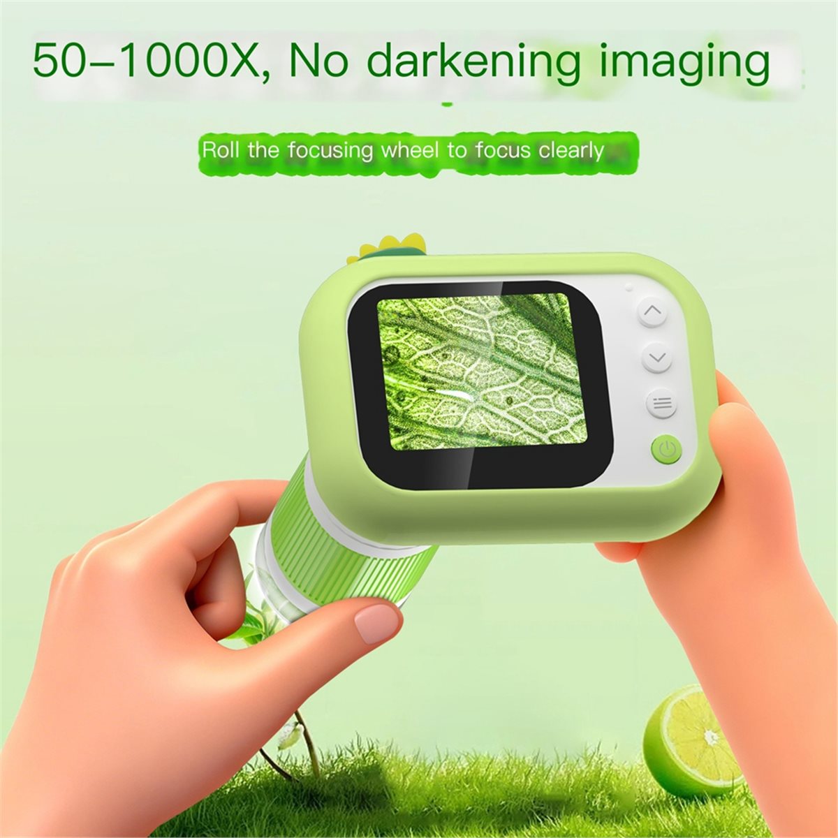 THANKSGIVING DAY HD Digital Mi - Kids Outdoor Microscope ulasan dan harga