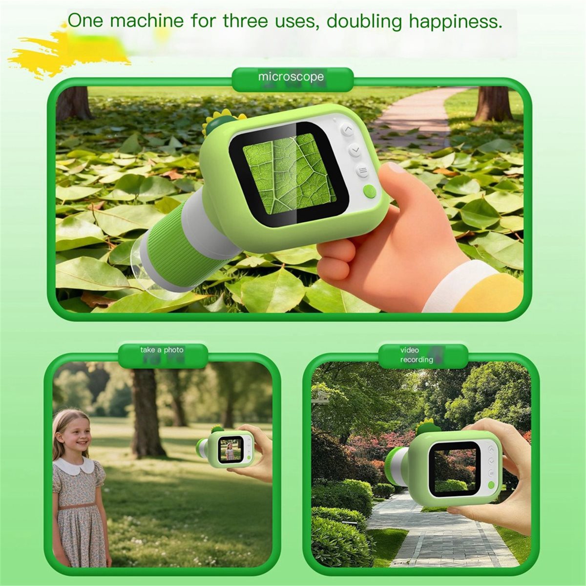 THANKSGIVING DAY HD Digital Mi - Kids Outdoor Microscope ulasan dan harga