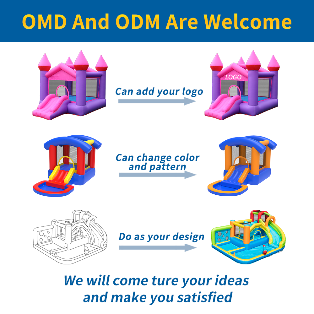 Custom Outdoor Inflatable Boun - Kids Outdoor Jump House ulasan dan harga